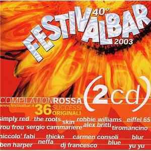 Various - 40° Festivalbar 2003 - Compilation Rossa download mp3