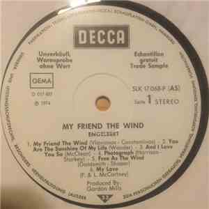 Engelbert - My Friend The Wind download mp3