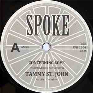 Tammy St. John / 21st Century  - Concerning Love / Hard Act To Follow mp3 download
