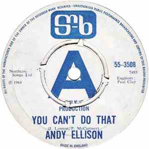 Andy Ellison - You Can't Do That download mp3