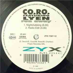 Co.Ro. Featuring Lyen - Run Away download mp3
