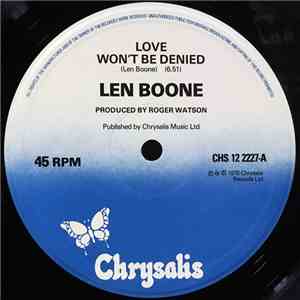 Len Boone - Love Won't Be Denied download mp3