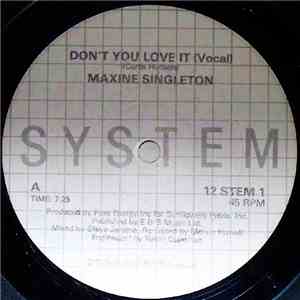Maxine Singleton - Don't You Love It download mp3