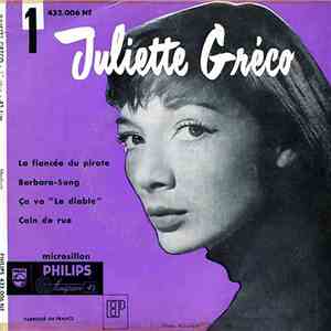 Juliette Gréco - La Fiancée Du Pirate (1re Série) download mp3
