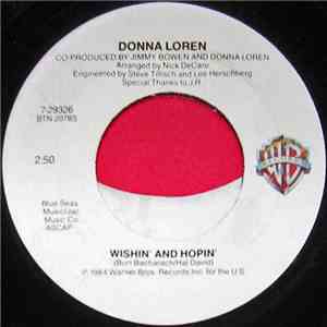 Donna Loren - Wishin' And Hopin' / Somewhere Down The Road download mp3