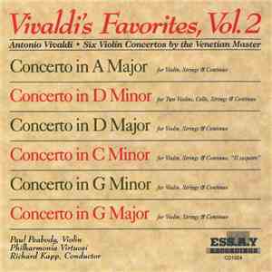 Antonio Vivaldi - Vivaldi's Favorites, Vol.2 mp3 download