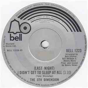 The 5th Dimension - (Last Night) I Didn't Get To Sleep At All download mp3