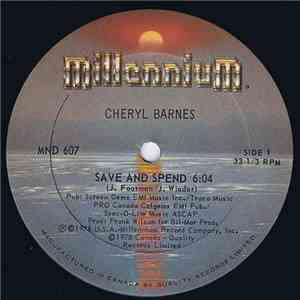 Cheryl Barnes - Save And Spend download mp3