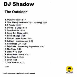 DJ Shadow - The Outsider download mp3