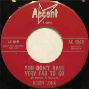 Helen Long  - You Don't Have Very Far To Go download mp3