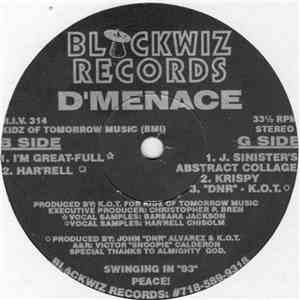 D'Menace - I'm Great-Full download mp3