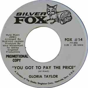 Gloria Taylor - You Got To Pay The Price download mp3