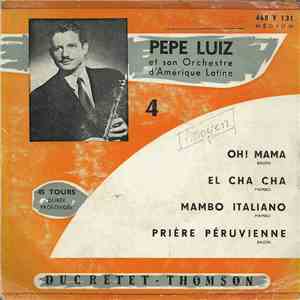 Pepe Luiz Et Son Orchestre D'Amérique Latine - 4 mp3 download