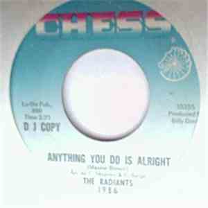 The Radiants - Anything You Do Is Alright download mp3