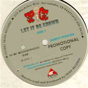 Spice 1 - Let It Be Known download mp3