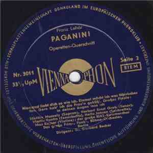 Franz Lehár - Paganini (Operetten - Querschnitte) download mp3