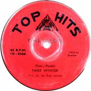 Mark Wynter - Only You (And You Alone) download mp3
