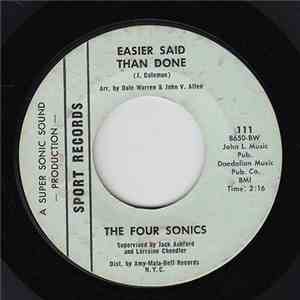 The Four Sonics - The Greatest Love / Easier Said Than Done download mp3