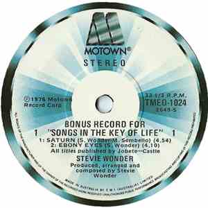 Stevie Wonder - Bonus Record For "Songs In The Key Of Life" download mp3