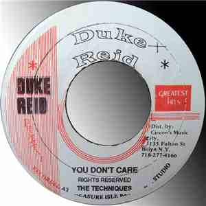 The Techniques / The Paragons - You Don't Care / Mother Nature download mp3