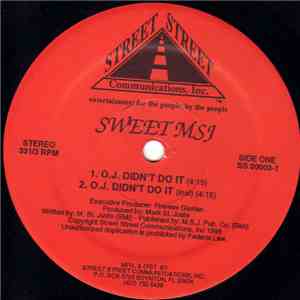 Sweet MSJ / DJ Nasty Knock - O.J. Didn't Do It / Jukie Baby download mp3