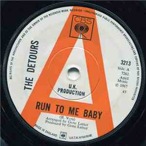 The Detours  - Run To Me Baby download mp3