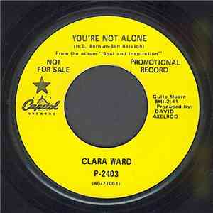 Clara Ward - You're Not Alone / Dead End Street download mp3
