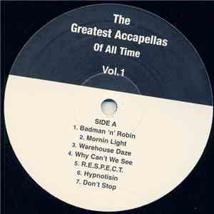 Various - The Greatest Accapellas Of All Time Vol. 1 mp3 download