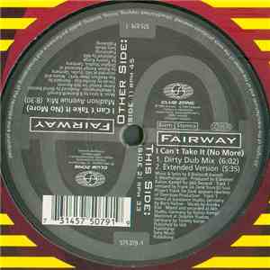 Fairway - I Can't Take It (No More) download mp3