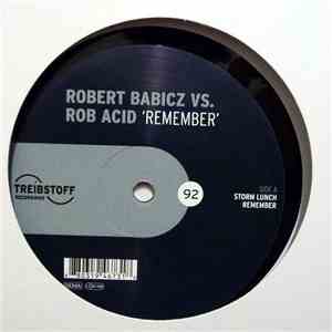 Robert Babicz Vs. Rob Acid - Remember download mp3