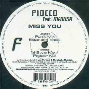 Fiocco Feat. Medusa  - Miss You download mp3