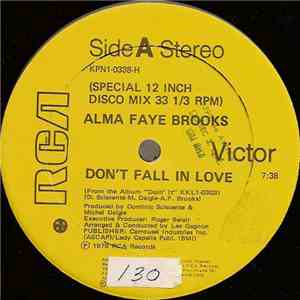 Alma Faye Brooks - Don't Fall In Love / It's Over download mp3