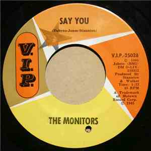 The Monitors - Say You download mp3