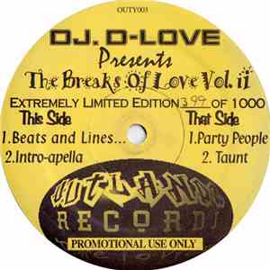DJ. D-Love - The Breaks Of Love Vol. ii mp3 download