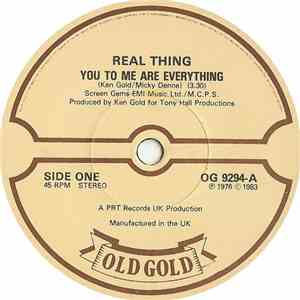 The Real Thing - You To Me Are Everything download mp3