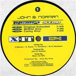 John B. Norman - I Can't Stop download mp3