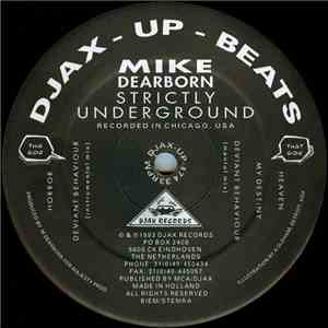 Mike Dearborn - Strictly Underground download mp3