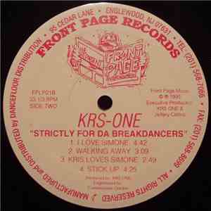 KRS-One - Strictly For Da Breakdancers download mp3