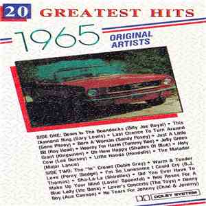 Various - 20 Greatest Hits - 1965 download mp3