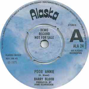 Barry Blood - Poor Annie / On The Run download mp3