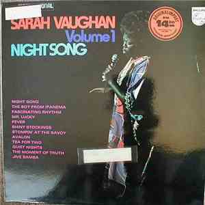 Sarah Vaughan - Volume 1: Night Song download mp3