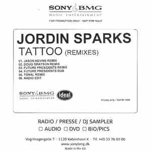 Jordin Sparks - Tattoo (Remixes) mp3 download