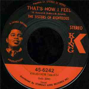 The Sisters Of Righteous - That's How I Feel / My Man Is Gone download mp3