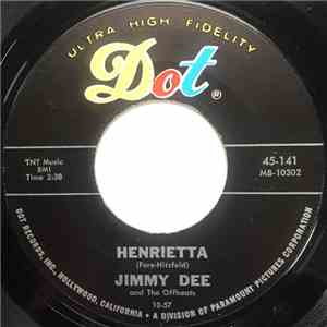Jimmy Dee And The Offbeats - Henrietta / Don't Cry No More download mp3