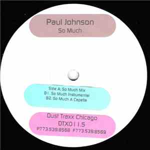 Paul Johnson - So Much download mp3