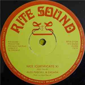 Alex Pascall & Zagada / Cecil B.  & Zagada - Nice (Certificate X) / Disco Calypso download mp3