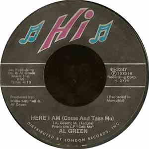 Al Green - Here I Am (Come And Take Me) download mp3