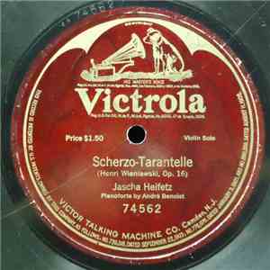 Jascha Heifetz - Scherzo-Tarantelle download mp3