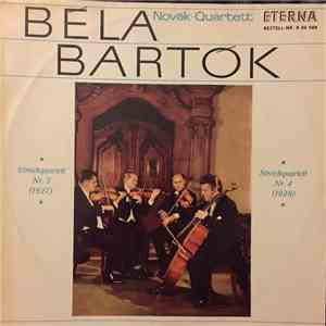 Bartók, Novák-Quartett - Streichquartett Nr. 3 / Streichquartett Nr. 4 download mp3