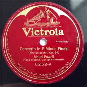 Maud Powell - Concerto In E Minor - Finale / Romance download mp3